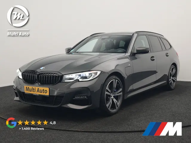 BMW 3-serie Touring 330e M Sport PHEV 293pk Dealer O.H. | Trekhaak Af Fabriek | Head Up | Adaptive C...