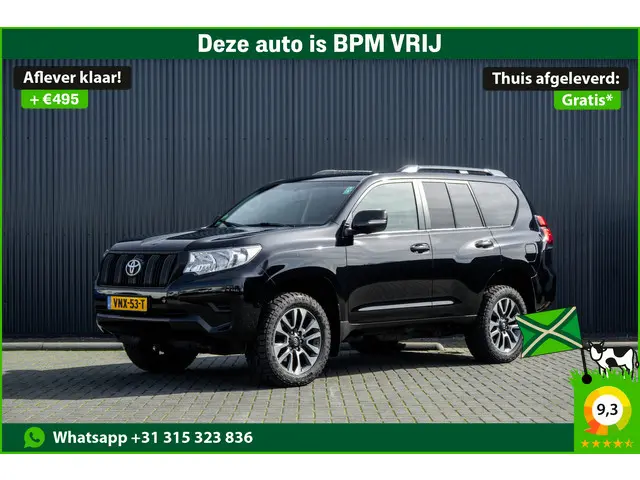 Toyota Land Cruiser 2.8D-4D |  204 PK | 5DRS | 4x4 | Fabrieksgarantie | Dealer onderhouden | Cruise...