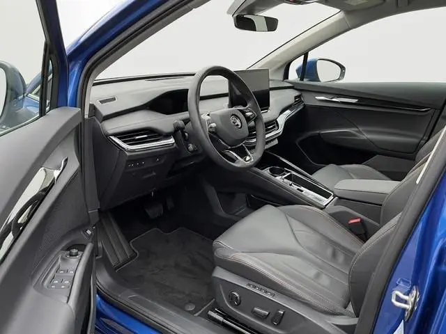 Skoda Enyaq iV 80 First Edition 204pk | Trekhaak | Lederen bekleding | Navigatie | 21 inch Lichtmeta...