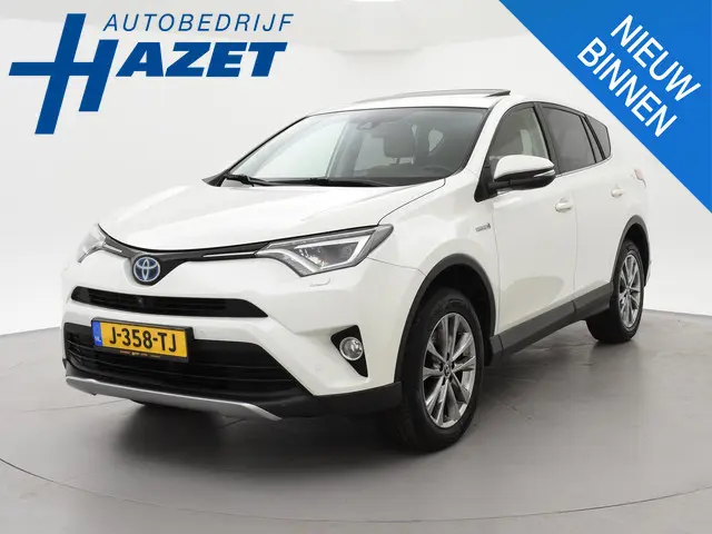 Toyota RAV4 2.5 HYBRID AWD EXECUTIVE + SCHUIFDAK | LEDER | TREKHAAK | MEMORY | 360 CAMERA | STUURVER...
