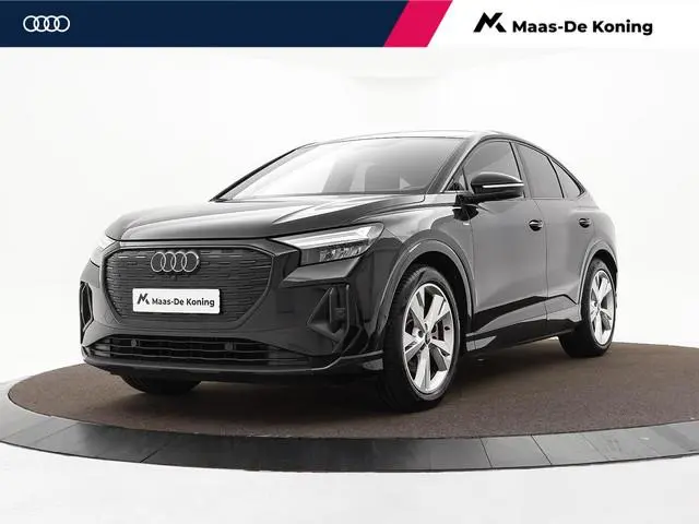 Audi Q4 Sportback e-tron 40 204pk S edition 77 kWh · SOH 97,1% · Apple/Android Car Play · Camera · A...