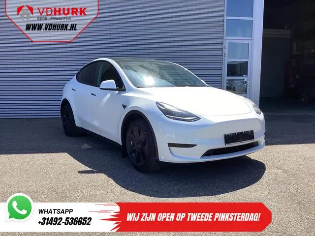 Tesla Model Y Long Range AWD 75 kWh 540 km WLTP MARGE SOH 92%/ Pano/ Warmtepomp/ Adapt.Cruise/ Memor...