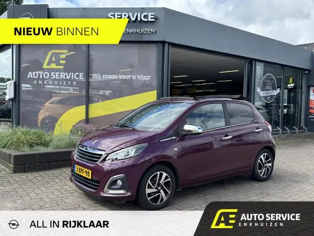 Peugeot 108 1.0 e-VTi Allure TOP! 12m garantie en beurt all in | Cabrio dak | LMV | LED | Airco | Bl...