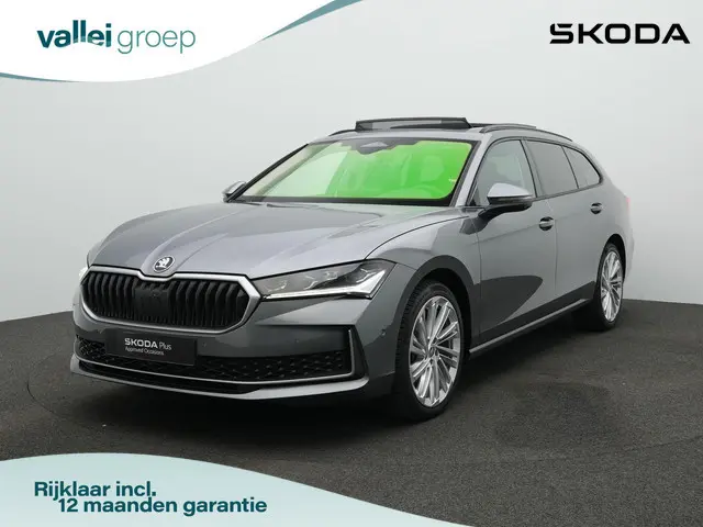 Skoda Superb Combi 1.5 TSI MHEV 150 pk DSG Business Edition | Panoramadak | Leder | Geheugen-/ventil...