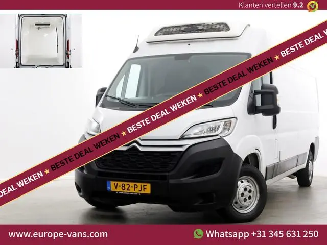 Citroën Jumper 33 2.2 BlueHDi 120pk L3H2 Koelwagen 12V Dag + 230V Nachtkoeling -6°C 05-2022