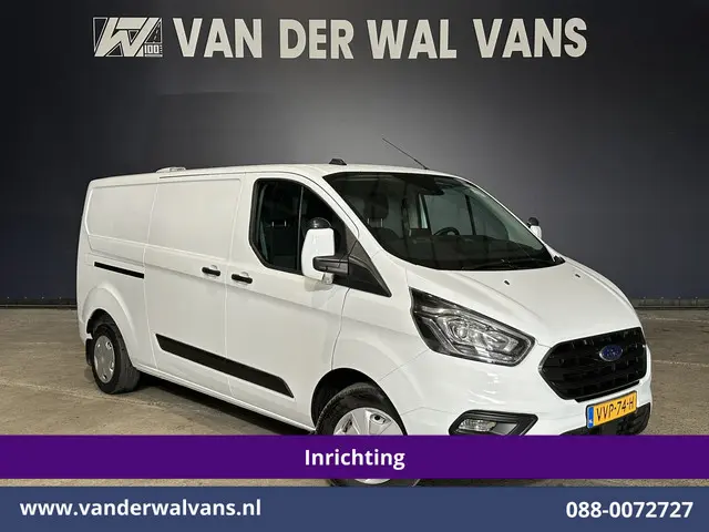 Ford Transit Custom 2.0 TDCI 130pk L2H1 Inrichting Euro6 Airco | Camera | 2800kg Trekhaak | LED | An...
