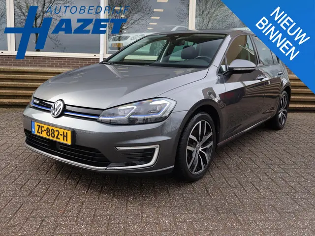 Volkswagen e-Golf + LEDER SPORTINTERIEUR | VIRTUAL COCKPIT | ADAPTIVE CRUISE | LED | CAMERA | STOELV...