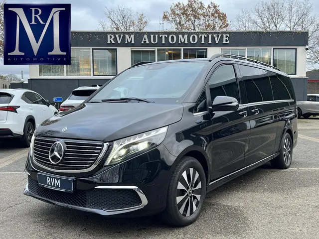 Mercedes-Benz EQV 300 L3 Business Solution Limited 90 kWh VAN: €44.900,- EXCL VOOR: €39.877,- EXCL UW EINDEJAARSVOORDEEL: €5.023,-  | 7 persoons | Volledige lederbekleding | Elektrische kofferbak | 360° camera | Dodehoek-assistent | BTW verrekenbaar | Rijklaar geleverd met 12 maanden BOVAG-garantie