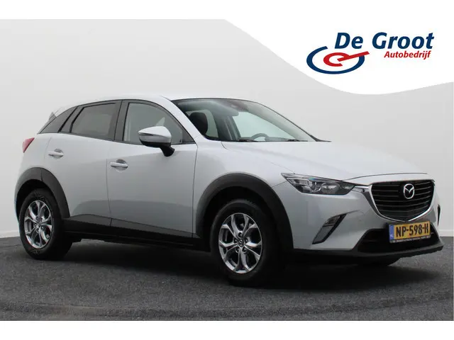 Mazda CX-3 2.0 SkyActiv-G 120 Dynamic Climate, Stoelverw., Cruise, Navigatie, Bluetooth, DAB, PDC, Trekhaak