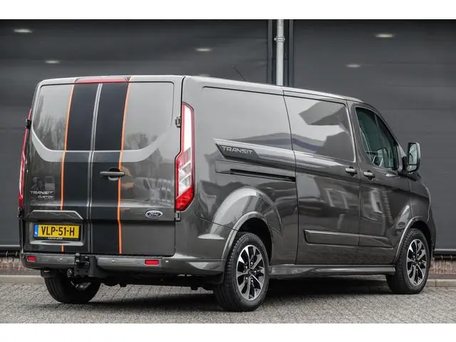 Ford Transit Custom L2H1 | 2.0Tdci 185Pk | Sport 320 | Stoel-Bank | 2xSchuifdeur | Trekhaak | 17'' |...