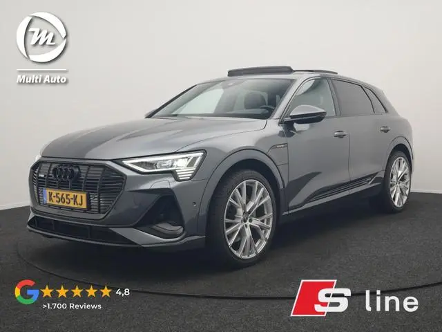 Audi e-tron 55 Quattro 2x S Line 95 kWh 408pk | Panodak | Luchtvering | Adaptive Cruise | 360 Camera...