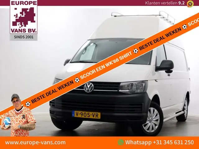 Volkswagen Transporter 2.0 TSI 150pk Benzine L2H3 Airco/Camera/Camper? BPM-VRIJ 03-2019