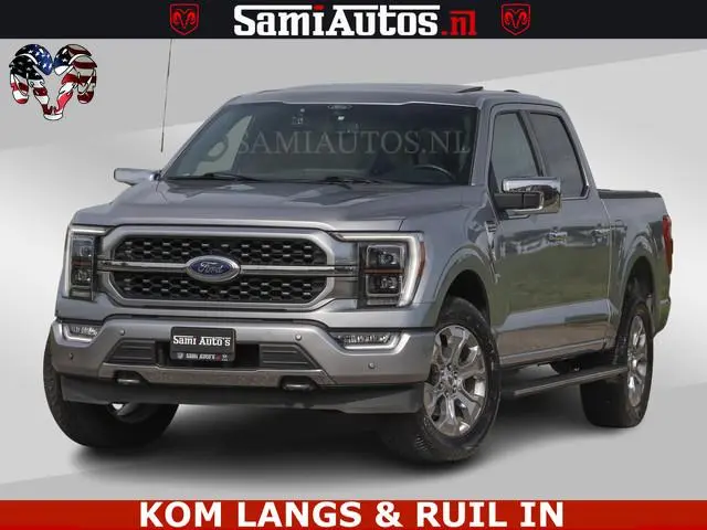 Ford F150 PLATINUM | MASSAGE | PANO | GROOTSCHERM | COMFORT STOELEN | ADAPTIVE CRUISE | DC | DUBBELE...