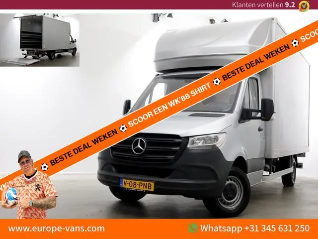 Mercedes-Benz Sprinter 317 CDI 170pk 9G Automaat Bakwagen met laadklep H232cm 12-2023