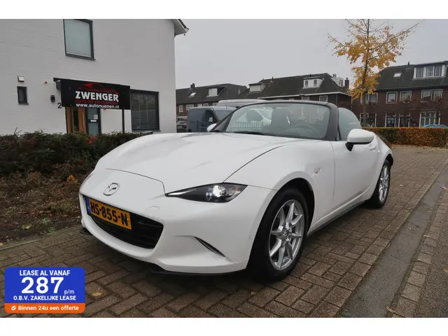 Mazda MX-5 1.5 SkyActiv-G 131 TS 1EIGENAAR|AIRCO|CRUISECONTROL|BLUETOOTH|XENON-LED|ORIGINEEL NEDERLANDS