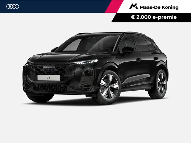 Audi Q3 1.5 200kW e-hybrid S edition 272 PK · Tech plus · Trekhaak Elek. wegklapbaar · Glazen panora...