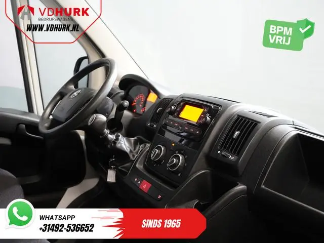 Opel Movano 2.2 140 pk DC Dubbel Cabine Open Laadbak/ 7 Pers./ 2.5t Trekverm./ Cruise/ Airco/ 288x21...