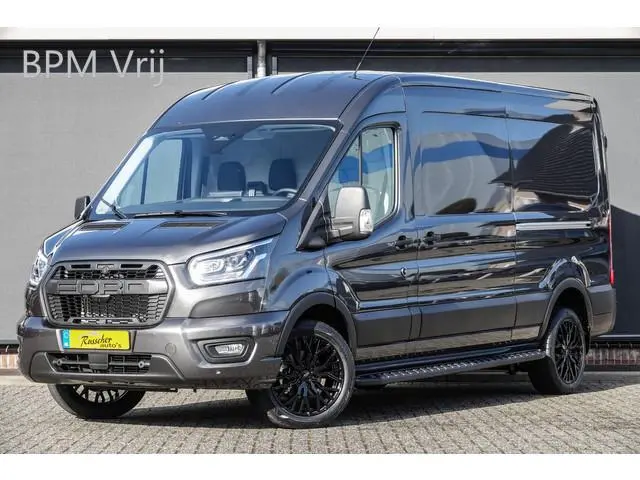 Ford Transit L3H2 | 2.0Tdci 165Pk | 350 | Raptor Edition | 2x Schuifdeur | Nieuw Model | Magnetic Gr...