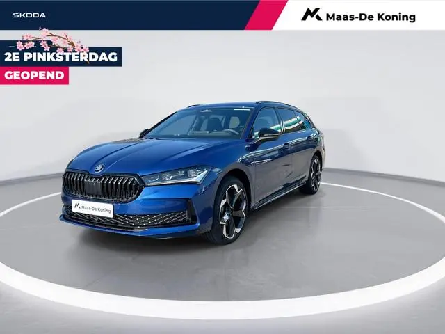 Škoda Superb combi Sportline Business 1.5 TSI PHEV 150 kW / 204 PK Combi | Metallic Lak | 19'' licht...