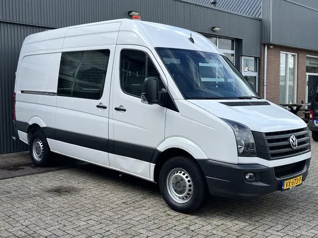 Volkswagen Crafter 35 2.0 TDI L2H2 Kast Inrichting Trekhaak 3500kg Omvormer Standkachel Airco Cruise...