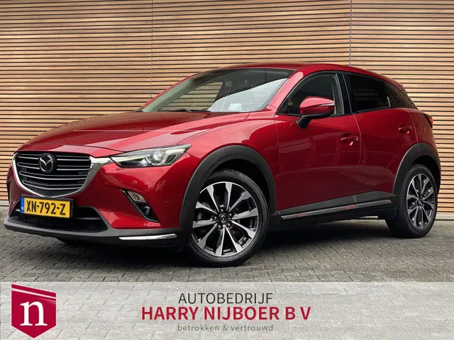 Mazda CX-3 2.0 SkyActiv-G 120 GT-M Leer / Memory Stoel / Navi / Clima / Dodehoek