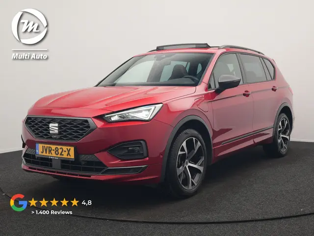 SEAT Tarraco 1.4 TSI e-Hybrid FR PHEV 245pk | Trekhaak Af Fabriek | Panodak | Adaptive Cruise | 360...