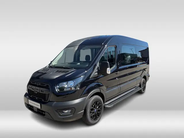 Ford Transit 350 2.0 TDCI L3H2 Trend 130pk DC 7 zits - Navi - Stoelverwarming - Raptor - Cruise - Tr...