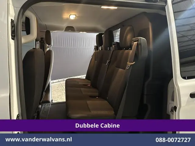 Ford Transit Custom 2.0 TDCI 170pk L2H1 Dubbele Cabine Euro6 Airco | 5-Zits | 2x Zijdeur | Camera |...