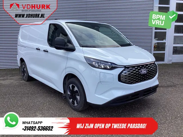 Ford E-Transit Custom Trend 65 kWh 330 km WLTP Garantie t/m 2029/ LED/ Standkachel/ Snellader/ 2.3t...