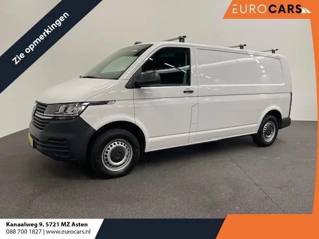 Volkswagen Transporter 2.0 TDI L2H1 110PK Airco Cruise Control Trekhaak Parkeersensoren Apple Carpla...