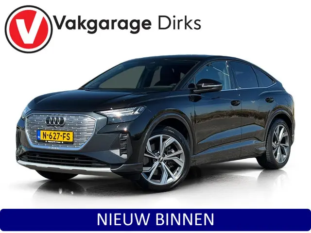 Audi Q4 Sportback e-tron 40 Launch Advanced 77 kWh ✅ Warmtepomp ✅ Matrix ✅ ACC
