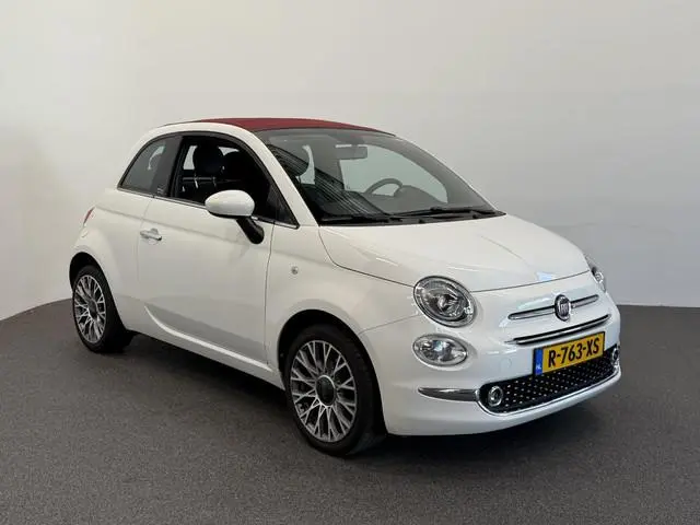 Fiat 500 C 1.2 Star Navigatie Climate Control Parkeersensoren Virtual Cockpit Cruise control Leder...