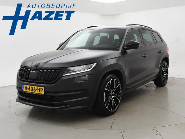 Skoda Kodiaq 1.5 TSI 150 PK DSG AUT. 7-PERS SPORTLINE *MAT ZWART* + ADAPTIVE CRUISE | VIRTUAL COCKPI...