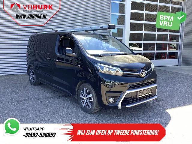 Toyota PROACE Worker 1.5 2x Schuifdeur/ Adapt.Cruise/ Head-up/ Standkachel/ Inrichting/ Stoelverw./...