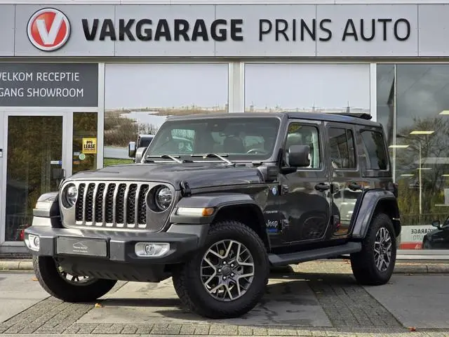 Jeep Wrangler Unlimited 4xe 380 Sahara Sky One-Touch Power Top |SOFTTOP|CERAMIC GREY|STOELVERW.|CAME...