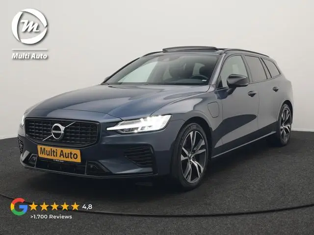 Volvo V60 T6 Recharge AWD R-Design PHEV 340pk Dealer O.H | Trekhaak Af Fabriek | Panodak | Harman /...