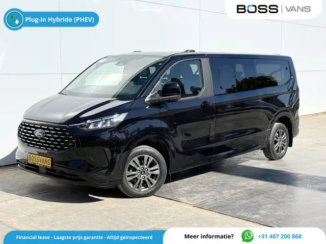 Ford Tourneo Custom 233PK PHEV Automaat Ex BTW/Ex BPM Titanium 9-Personen LED Lichtmetalen Velgen PD...