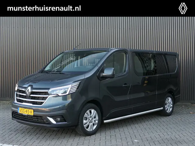 Renault Trafic 2.0 dCi 170 T29 L2H1 DC Luxe - AUTOMAAT - Allseasons - Trekhaak - Achterdeur met ruit...