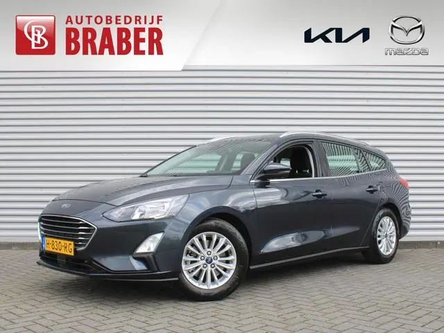 Ford Focus Wagon 1.0 EcoBoost Titanium Business | Stuur-/stoel-/voorruitverwarming | Clima | Navi |...