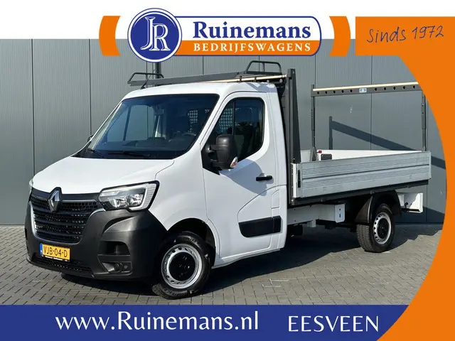 Renault Master T35 2.3 dCi 136 PK / PICK UP / 2.5 T TREKHAAK / 14.149 KM !! / 1e EIG. / AIRCO / BLUE...