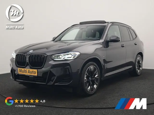BMW iX3 M Sport 80 kWh 286pk Dealer O.H. | Trekhaak Af Fabriek | Panodak | Head Up | Adaptive Cruise...