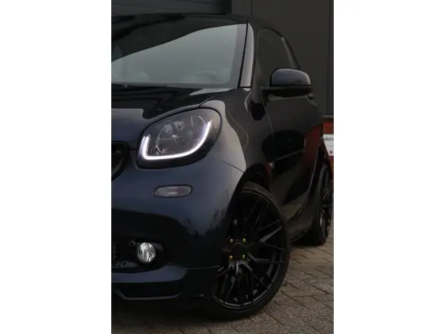 Smart fortwo 1.0 Turbo Prime NAP | automaat T 90PK BRABUS Nightrunner LEDER/NAVI/CRUISE KEURIGE STAA...