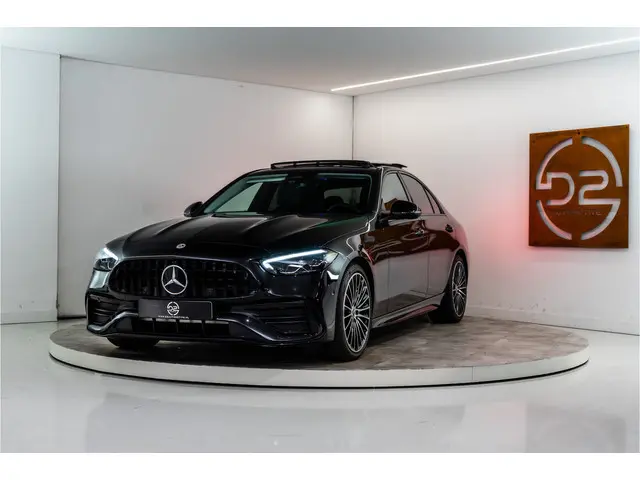 Mercedes-Benz C-klasse 200 AMG Premium+ 204PK | Pano | Sfeer | Burmester | Memory | ACC+Dodehoek | F...