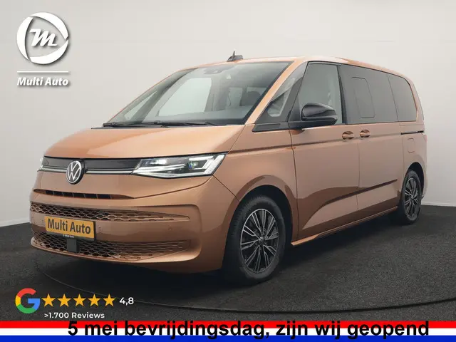 Volkswagen Multivan 1.4 eHybrid L1H1 Style 7 Persoons PHEV 218pk | Trekhaak Af Fabriek | Panodak | A...