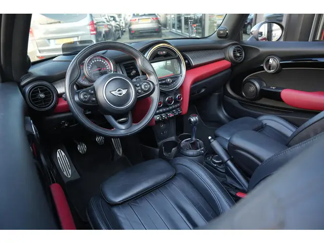 Mini Mini Cabrio 2.0 John Cooper Works Chili Open Dak Adapt. Cruise Harman/Kardon Leder AC Schnitzer