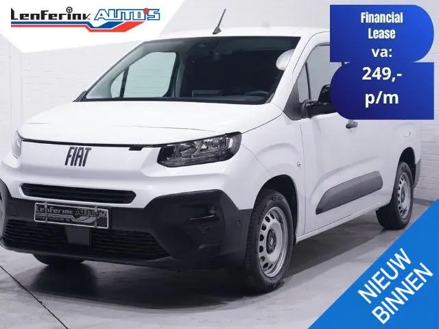 Fiat Doblò 1.5D 100pk L2 BPM vrij, Navi, Camera, Apple Carplay, Laadruimte Pakket, PDC V+A, 3-Zits