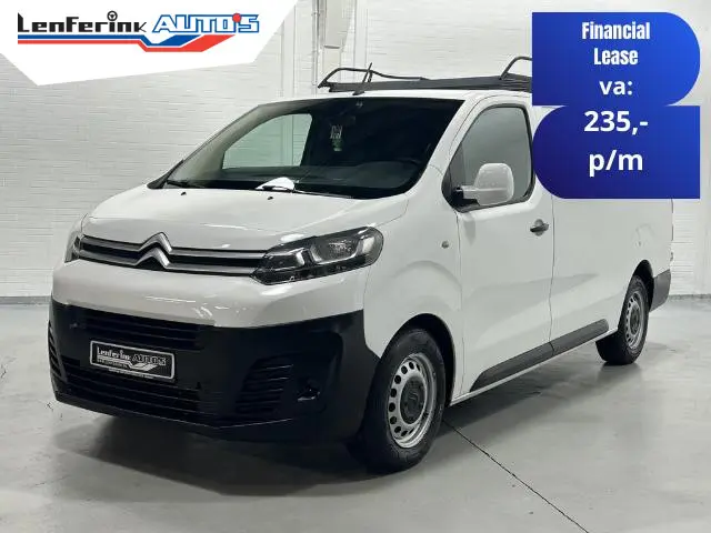 Citroen Jumpy 2.0 BlueHDI 120 pk XL L3 Navi, Imperiaal met Trap Airco, Cruise Control, Laadruimte Pa...
