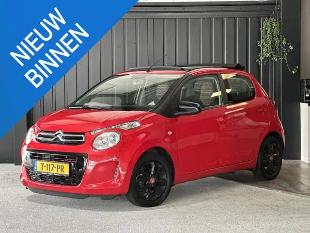 Citroen C1 1.0 VTi Shine Cabrio | Automaat | Carplay | Achteruitrijcamera | Stoelverwarming | LMV 15...