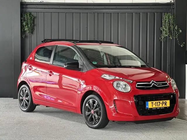 Citroen C1 1.0 VTi Shine Cabrio | Automaat | Carplay | Achteruitrijcamera | Stoelverwarming | LMV 15...