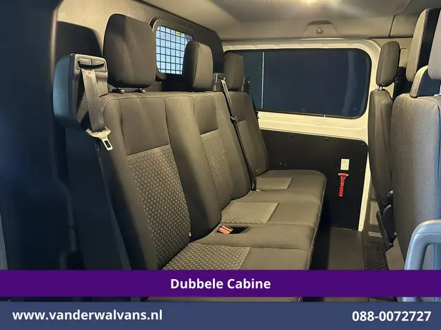 Ford Transit Custom 2.0 TDCI 130pk L2H1 Dubbele Cabine Euro6 Airco | 6-Zits | Xenon | Camera | Navig...